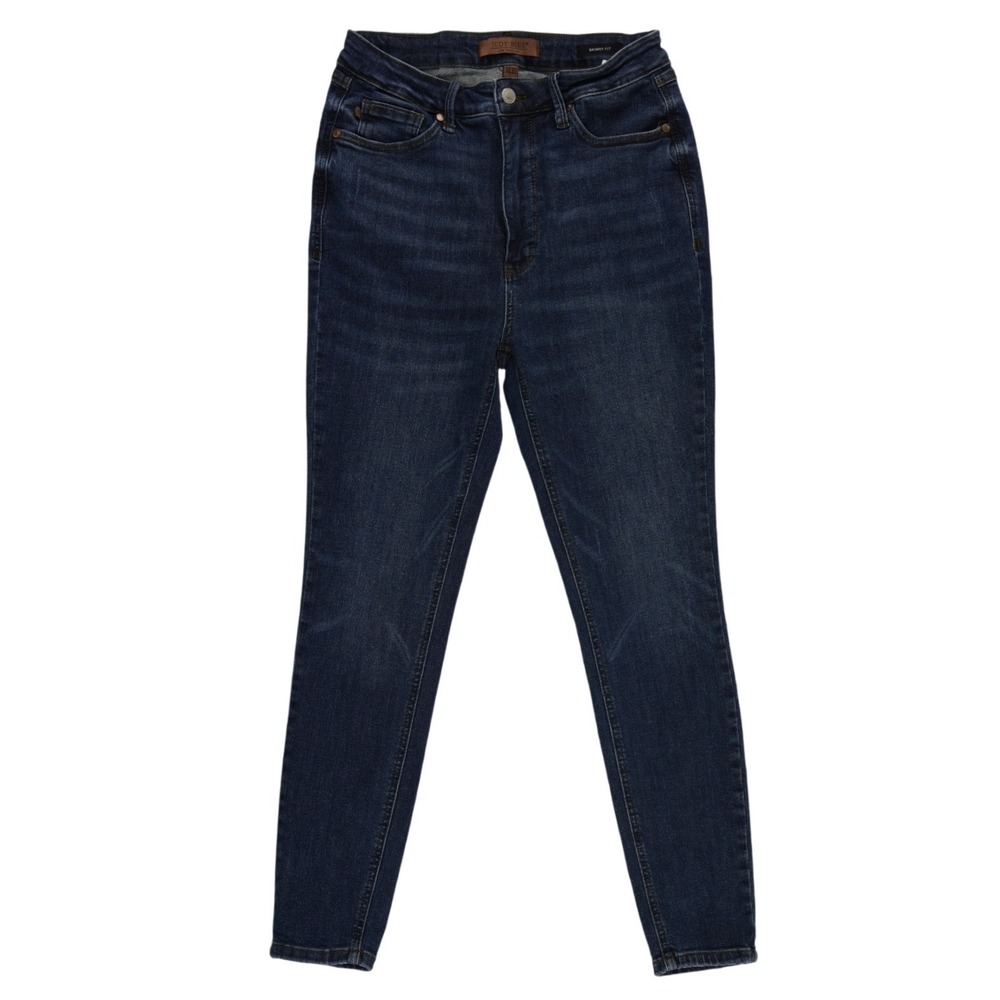 Judy Blue Skinny Jeans Women's Size 11/30 Dark Wash High Rise Stretch JB88692 DK
